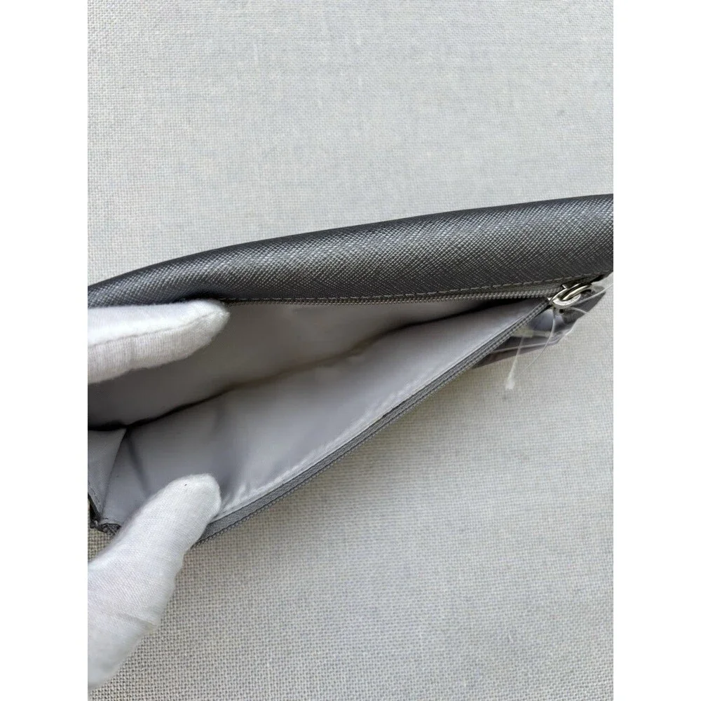 COACH Darcy Soft Wallet / Long Flap Wallet Saffiano Leather